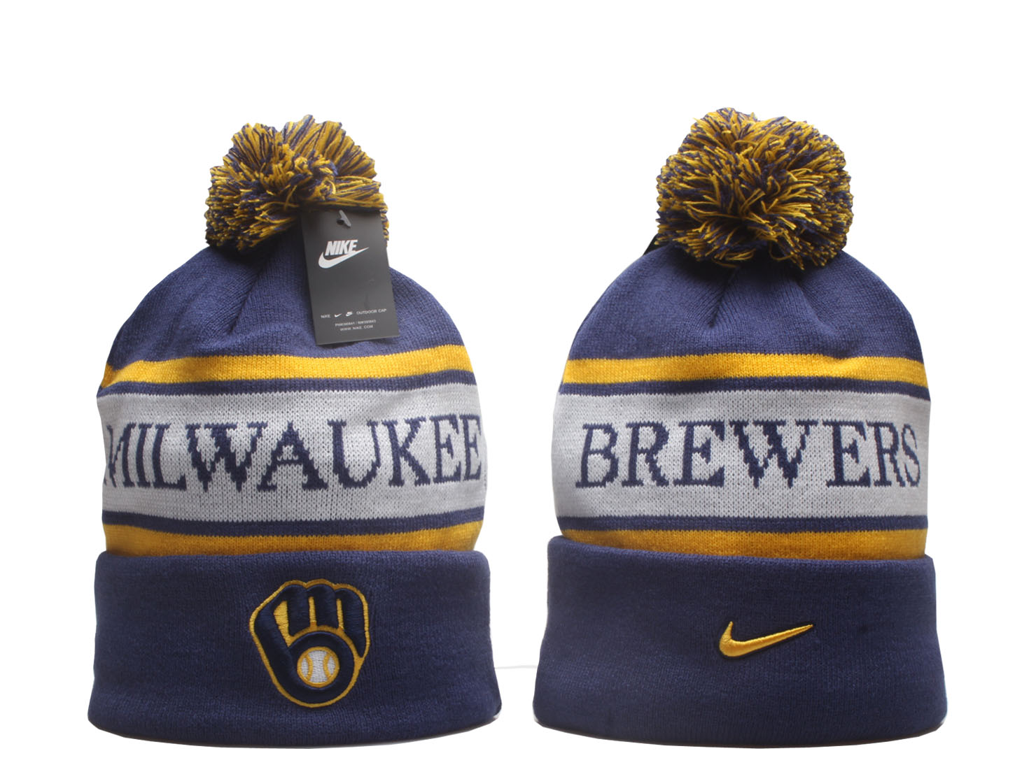 2024 MLB Milwaukee Brewers beaines->mlb hats->Sports Caps